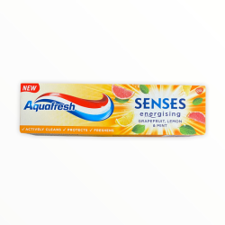 Aquafresh Senses - Energising Grapefruit Lemon And Mint - 2 X 75ML