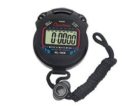 Hewnda Professional Digital Handheld Chronograph Sports Stopwatch Timer Stopwatch