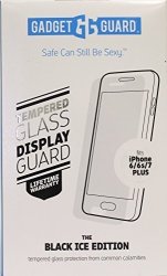 Gadget Guard The Black Ice Edition Tempered Glass Screen Protector For Iphone 6S Plus 7 Plus 8 Plus