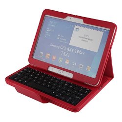 Samsung Galaxy Tab 4 10.1 Folio Case Galaxy Tab 4 10.1 Keyboard Case Leather Protective Case With Removable Bluetooth Keyboard For Samsung Galaxy Tab 4 10.1 T530