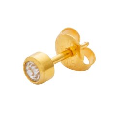 Steri Stud Large Earring Gold April BC44