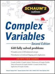 Schaum's Outline Of Complex Variables - Murray R. Spiegel Paperback