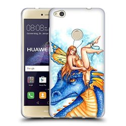 Official Selina Fenech Blue Dragons 2 Soft Gel Case For Huawei P8 Lite 2017