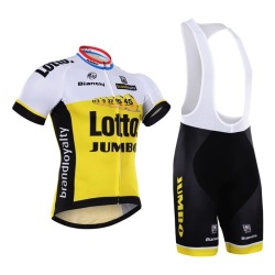 Lotto Short Sleeve Cycling Shirt And Bib Short Cycling Team Kit