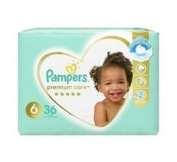 Pampers Premium Care V pack Size 6 3 X 1'S