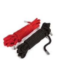 Fifty Shades Restrain Me Bondage Rope 2 X 5M Black And Red