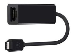 Gizzu USB-C To Gigabit Adapter in Black