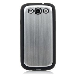 Galaxy S3 Case Isee Case Tm Rugged Hybrid Full Cover Case For Samsung Galaxy S3 Siii I9300 S3-METAL Silver