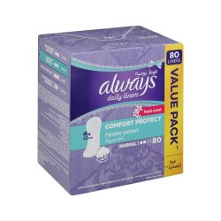 Always Panty Liners Normal Scented 1 X 80'S