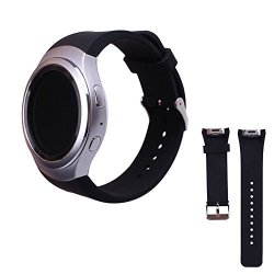 For Samsung Gear S2 Band Exmart Soft Silicone Sport Style Replacement Band Gear S2 Sm