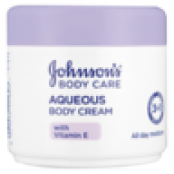 Johnsons Johnson's Body Care Aqueous Body Cream Tub 350ML