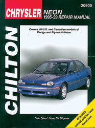 Chilton 20600 Chrysler Neon 1995 To 1999 Repair Manual
