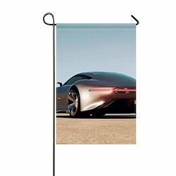 Donggan Garden Flag Mercedes Benz Amg Vision Gran Turismo Silver Stunner 12X18 Inches Without Flagpole