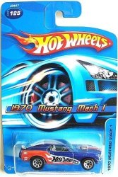 Hot Wheels 2006-125 1970 Mustang Mach 1 1:64 Scale Collectible Die Cast Car