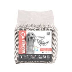 M-PETS Female Diapers - Large