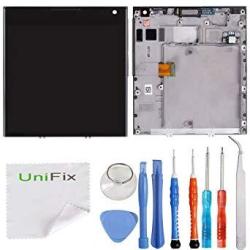 Unifix-lcd Display + Touch Screen Digitizer Frame Replacement Assembly For Blackberry Passport Q30 + Tool Kit