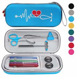 Hijiao Hard Case For 3M Littmann Classic And Accessories Blue