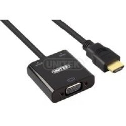 UNITEK 3-IN-1 HDMI To Vga With Audio