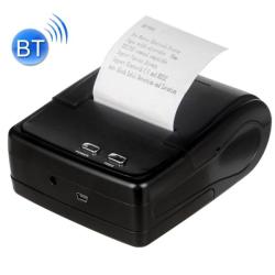 Silulo Online Store QS-5802 Portable 58MM Bluetooth Receipt 8-PIN Matrix Printer Black