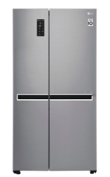 LG GC-B247SLUV 626L Platinum Silver Side by Side Refrigerator