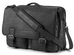 HP Executive 14" Leather Messenger Carry Bag