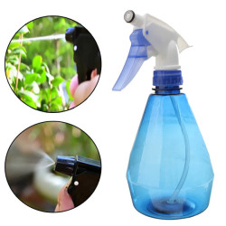500ml Gardening Hand Pressure Blue Watering Can Plastic Planting Spray Bottle Tool