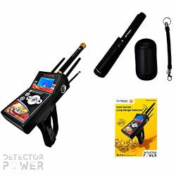 Ger Detect Gold Hunter 2022 With 6 Search System + Free Gp Pinpointer Long Range Metal Detector Kit For Adults & Underground Gold Detector