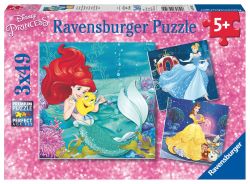 Princess Adventure 3X 49 Piece Puzzle