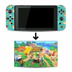 Animal Crossing : New Horizons Game Skin For Nintendo Switch Console And Dock