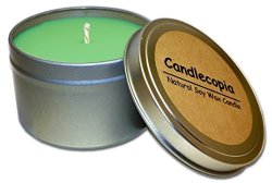 CHRISTMAS Candlecopia Splendor Strongly Scented Sustainable Vegan Natural Soy Travel Tin Candle