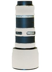 Lenscoat Lens Cover For Canon 70-200 F 4 Non Is Neoprene Camera Lens Protection Sleeve Canon White