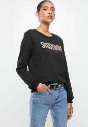Sissy Boy Marla: Logo Sweater - Black