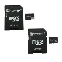 Nokia N-gage Qd Cell Phone Memory Card 2 X 16GB Microsdhc Memory Card With Sd Adapter 2 Pack