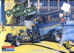 Paddy Wagon Incl Figures 1 24 Scale - Plastic Model Kit Mon85-4194