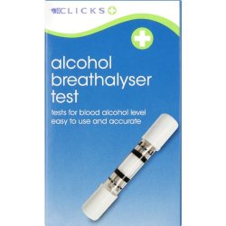 Clicks Alcohol Breathalyser Test