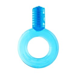 Screaming O Go Vibe Disposable Vibrating Couples Ring - Blue