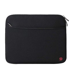 Neoprene Carrying Case Water Resistant Protective Sleeve Black For Ueme 10.1" Portable DVD Cd Player