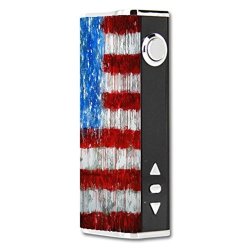Decal Sticker Skin Wrap American Flag For Eleaf Istick TC40W