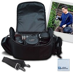 Large Digital Camcorder Video Padded Carrying Bag Case For Canon Vixia Hf G10 G20 G30 M40 M400 M50 M52 M500 R20 R30