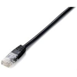Equip Cable - Network CAT5E Patch 1M Black