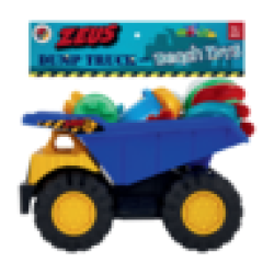 Dump Truck With Beach Toys Assorted Item Supplied At Random