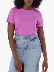 Women&apos S Pink Kitty Boxy T-Shirt