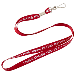 I Have Called You By Name Inspirational Lanyard