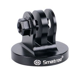 Smatree Aluminum Tripod Mount Adapter For Gopro Session Hero Fusion 7 6 5 4 3+ 3 2 1 HD Gopro Hero 2018 Action Cameras