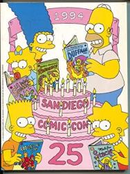 San Diego Comic Convention Program Book 1994-SDCC-SIMPSONS Cover-art-pix-fn
