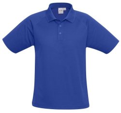 Biz Collection Kids Sprint Golf Shirt - Blue BIZ-7105