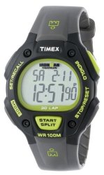 Timex Men's T5K692 Ironman Classic 30 Full-size Gray green Resin Strap Watch