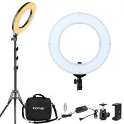 Ring Light 14" 41W LED Smd Dimmable Soft Light With Stand For Makeup Youtube Videos Studio Photography Camera Smartphone Portrait Photo Shoot Light By Zomei