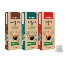 Nespresso Gimoka Special Variety - 60 Compostable Compatible Coffee Capsules