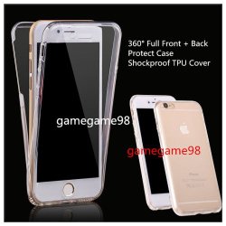 Shockproof Tpu 360 Full Body Protective Clear Cover Front And Back For Huawei P8lite P8 Lite